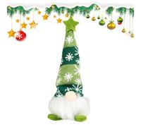 Nain de Noël - Décoration de - Décoration de Lutin - pour Famille, intérieur, fête, Hiver, Bureau, bibliothèque, cheminée, Meuble TV