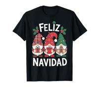 Nain de Noël Feliz Navidad Merry Christmas T-Shirt