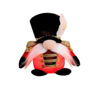 Nain de Noël,Figurine De Nain Soldat De Noël LED Debout - Décorations D'intérieur pour Bureau Domicile Extérieur École Dortoir,Appartement Anniversaire Fête