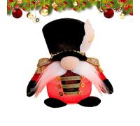 Nain de Noël Lumineux,Soldat de Noël LED Nain Debout - Fournitures de Fêtes pour Automne Action de Grâce Extérieur Devant Appartement Dortoire École Bureaux