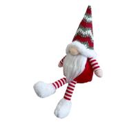 Nain de Noël mignon en peluche suédoise Tomte Décoration d'intérieur | Poupée de décoration de vacances pour salon, chambre à coucher, bureau, bibliothèque, manteau, armoire, comptoir, coiffeuse A