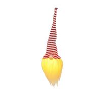 Nain de Noël Ornement d'arbre Lumière LED Décoration suspendue Pendentif Père Noël Suédois Poupée sans visage Nain Noël Fête de vacances Porte Mur Fenêtre Maison Cuisine Table Déco (A, 8.5x9x28.5cm)