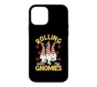 Nain de Noël « Rolling with My Gnomies Merry Christmas » Coque pour iPhone 12 Mini
