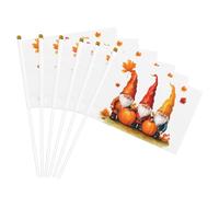 Nain de Noël traditionnel imprimé drapeau pratique à main drapeaux polyvalents mât fêtes défilés décorations vacances