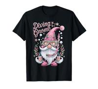 Nain de plongée de Noël avec esprit festif et aventure T-Shirt