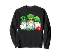 Nain d'infirmière à Carreaux RN LPN CNA pour étudiant en Soins Infirmiers Sweatshirt