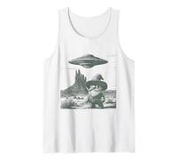 Nain du désert Amusant OVNI Alien Western Encounter Débardeur