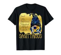 Nain du Zodiaque Sagittaire Traits de personnalité drôle Astrologie T-Shirt