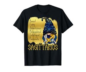 Nain du Zodiaque Sagittaire Traits de personnalité drôle Astrologie T-Shirt