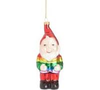 Nain en veste arc-en-ciel Boule de Noël - Sass & Belle