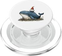 Nain fantaisiste chevauchant Une Baleine Aquarelle PopSockets PopGrip pour MagSafe