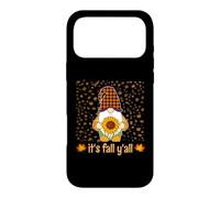 Nain Mignon et Amusant Tenant Un Tournesol en Automne, C'est l'automne Y'all Coque pour iPhone 17 Pro Max