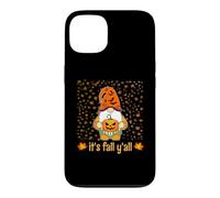Nain Mignon et Amusant Tenant Une Citrouille d'automne C'est l'automne Y'all Coque pour iPhone 13