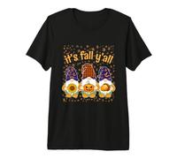 Nains de Citrouille pour l'automne Halloween Thanksgiving It's Fall Y'all T-Shirt Haut de Gamme