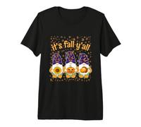 Nains de Citrouille pour l'automne Halloween Thanksgiving It's Fall Y'all T-Shirt Haut de Gamme