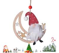 Nains de Noël - Décoration Sapin de Noël Lutin - Pendentifs Adorables Résistants au Décollement pour Voiture Mur Chambre Portail Jardin