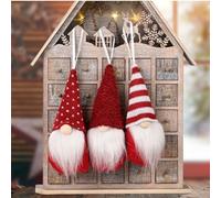 Nains de Noël en polyester doux sans danger pour enfants et animaux de