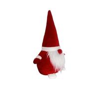 Nains de Noël | Figurines de Père Noël | Petite Figurine de Lutin avec Barbe Blanche | pour Salon Bureau Étagère Table Entrée Bureau D'Étude Fenêtre Cheminées Arbre De Fête