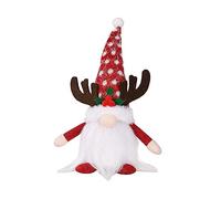 Nains en tissu nain debout - Cadeaux de Noël et de Pâques - Chapeau sans visage pour poupée - Décoration de vacances - Affichage de table - Lumières LED