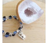 Naïris bijoux Bracelet d'allaitement - permet de noter l'heure de la dernière tétée ou dernier biberon - modèle Nakry