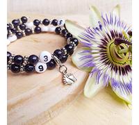 Naïris bijoux Bracelet d'allaitement pierre du soleil - permet de noter l'heure de la dernière tétée ou dernier biberon - modèle Visal