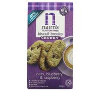 Nairn's Buscuits épais sans gluten Blueb & Rasp 160 g (lot de 6)