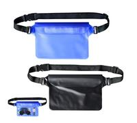 Nairv-Furn Lot de 2 Pochette Étanche Smartphone, Sac Étanche IPX8 avec Triple Joint Amélioré, Housse Téléphone Universelle Tactile pour Plage Piscine Kayak Pêche, Protection Documents et Cartes