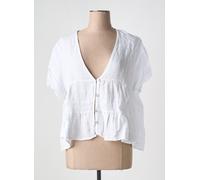 nais chemisiers et blouses femme de couleur blanc TU