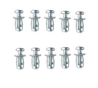 Naisfei Lot de 10 ancrages en métal pour cavité M4 x 20 - Vis pétale - Ancrage mural creux robuste pour la décoration de la maison et les fixations sur les cavités et les murs en plaques de plâtre