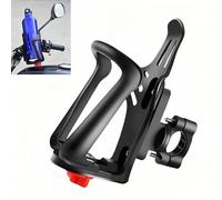 Naisfei Porte-bouteille de vélo en polyuréthane - Convient pour bouteilles d'eau de 50 à 75 mm - Réglable - Pour vélos, motos, vélos électriques