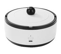 Naisicatar Purificateur de cendrier sans fumée avec Couvercle 2-en-1 USB 3V Purificateur de purificateur d'air pour Le Plateau de Cendres à Auto-Extinction pour Le Bureau du Bureau à Domicile Cadeau