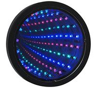 Naisicatar Tunnel lampe à infinité miroir lampe à tunnel LED LEDLING MIRMOR SENSURAUX BATTERIE PLUSEMENT ALIMENTAIRE COULRAGE COULRAGE LUMIÈRE POUR MUR DES PANIES DE PARTIE MUR CADEAU