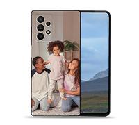 Naispanda Coque de téléphone TPU personnalisée pour Samsung Galaxy A23 Cadeaux personnalisés pour les femmes et les hommes Étuis de téléphone antichocs pour les pères et les mères de la Saint-Valentin