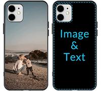 Naispanda Coque Personnalisée Photo pour iPhone 17, 16, 15, 14, 13, 12, 11, Pro, Max, XR, XS, X,8, 7, 6 Personnalisable Housse Étui avec Photo Image Texte