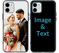 Naispanda Coque Personnalisée Photo pour iPhone 17, 16, 15, 14, 13, 12, 11, Pro, Max, XR, XS, X,8, 7, 6 Personnalisable Housse Étui avec Photo Image Texte