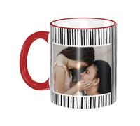 Naispanda Tasse Personnalisée avec Photo et Texte Tasse à café de 11 oz avec Photo Tasse à Café Personnalisée Cadeau pour les Amis Famille Femme Mari Amant Anniversaire