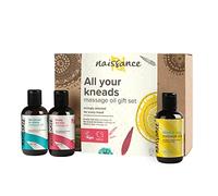 Naissance Coffret Cadeau Sélection Huile de Massage All your Kneads - (3 x 100ml) - Huile Relaxante, Maux, Apaisante et Douleurs - Pour Peau, Pieds, Corps - Set Pour Femme, Noël
