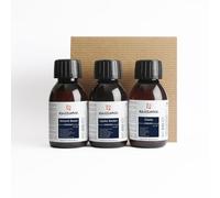 Naissance Coffret Huiles Bio 3x100ml - Amande Douce, Jojoba, Ricin - Soin Cheveux, Barbe, Cils, Sourcils, Visage, Corps, Massage, Aromathérapie