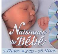 Naissance de bébé Livre avec 2 CD audio - Collectif - Formulette Production - Coffret - Album éveil dès la naissance
