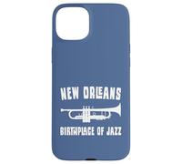 Naissance de la Trompette Jazz de la Nouvelle-Orléans NOLA Music Coque pour iPhone 15 Plus