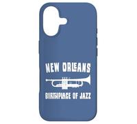 Naissance de la Trompette Jazz de la Nouvelle-Orléans NOLA Music Coque pour iPhone 17