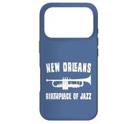 Naissance de la Trompette Jazz de la Nouvelle-Orléans NOLA Music Coque pour iPhone 17 Pro
