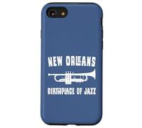 Naissance de la Trompette Jazz de la Nouvelle-Orléans NOLA Music Coque pour iPhone SE (2020) / 7/8