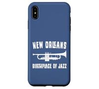 Naissance de la Trompette Jazz de la Nouvelle-Orléans NOLA Music Coque pour iPhone XS Max
