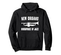 Naissance de la Trompette Jazz de la Nouvelle-Orléans NOLA Music Sweat à Capuche