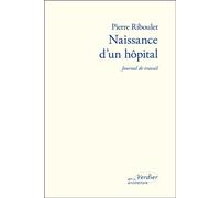 Naissance d'un hôpital Journal de travail - Pierre Riboulet - Verdier - broché - Monographie