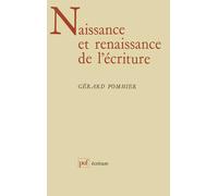 Naissance et renaissance de l'écriture