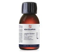 Naissance Huile de Jojoba Dorée (No. 233) - 100ml - Naturelle et Pressée à Froid - Pour le Soin de la Peau, du Corps et des Cheveux - Vegan et Sans OGM