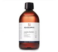 Naissance Huile de Jojoba Dorée (No. 233) - 450ml - Naturelle et Pressée à Froid - Pour le Soin de la Peau, du Corps et des Cheveux - Vegan