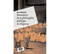Naissances de la philosophie politique - Poche: Mémoires d'Occident
